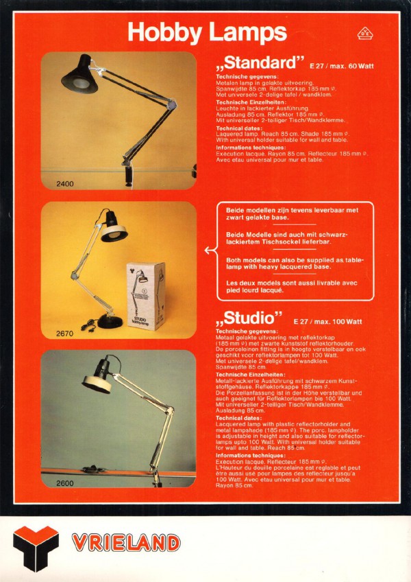 Catalogus bladen 1971 - 2002